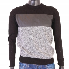 *U River Island Mens Sweater Patter Warmed S