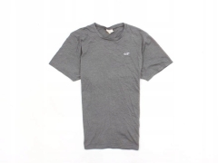 *A Hollister Mens T-shirt Cotton Grey Tee size L