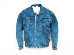 K Vintage Mens Jean Jacket Jeans Blue size S