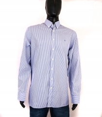 W HACKET LONDON MENS STRIPED SHIRT FITTED INT XL
