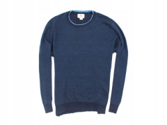 *E Timberland Mens Sweater Cotton Dark Blue XL