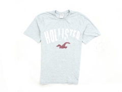 P Hollister Mens T-shirt Cotton Vintage Grey XL