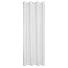 Firana Gotowa na Przelotkach Megi 140x250cm Biała