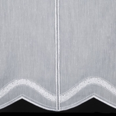 Firana Gotowa na Przelotkach Marlena 150x90cm Biała