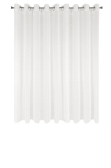 Firana Gotowa na Przelotkach Adel 350x160cm Kremowa