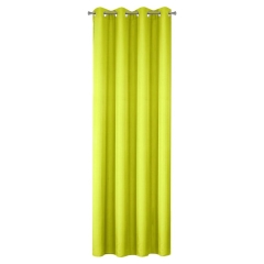 Zasłona Gotowa Przelotki Rita 140x250cm Jasnozielona