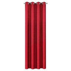 Zasłona Gotowa Przelotki Adore 140x250cm Czerwona