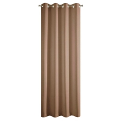 Zasłona Gotowa Przelotki Adore 140x250cm Jasnobrązowa
