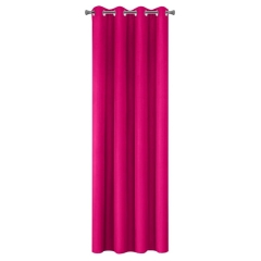 Zasłona Gotowa Przelotki Rita 140x250cm Amarantowa