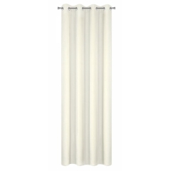 Zasłona Gotowa Przelotki Rita 140x250cm Kremowa