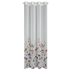 Zasłona Gotowa Przelotki Lavin 140x250cm Biała