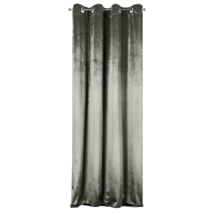 Zasłona Gotowa Przelotki Taylor 140x250cm Szara