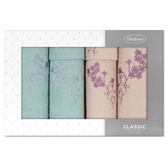 Ręcznik Blossom 53 x 37 x 11 cm Pudrowy Róż  1 szt.
