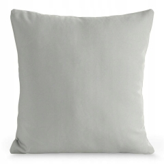 Poszewka wodoodporna na poduszkę ogrodową 45x45 Szara Jasna