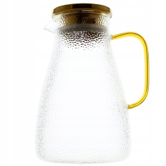 Szklany Borosilikatowy DZBANEK 1,3l GOLDEN JACK