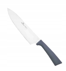 NÓZ SZEFA KUCHNI STALOWY GERLACH SMART GREY 994 8'' STAL UNIWERSALNY CIĘCIA