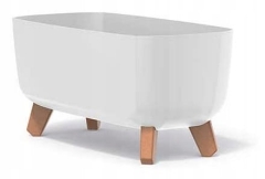 DONICZKA DONICA NA NOGACH GRACIA CASE BIAŁA 40CM