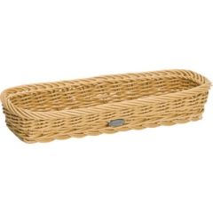 Koszyk na sztućce 28x11x5cm kol jasno-beżowy