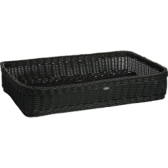 Kosz gastronomiczny prostokątny 53x325x10cm kol czarny