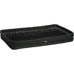 Kosz gastronomiczny prostokątny 53x325x65cm kol czarny