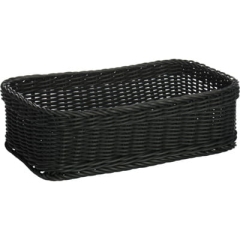 Kosz gastronomiczny prostokątny 325x175x10cm kol czarny