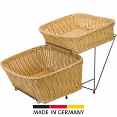 Stojak prezentacyjny na 2 kosze 25x49x28cm
