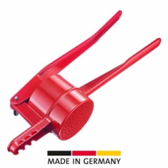 Praska do ziemniaków lanych klusek okrągłe oczka kol czerwony