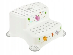 Podnóżek piętrowy dzieci KEEEPER HIPPO Podest dwustopniowy antypoślizgowy