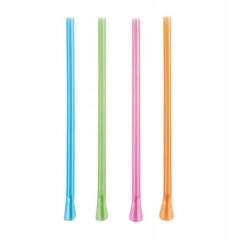 SŁOMKI rurki do PICIA NAPOJÓW drinków koktajli plastikowe WIELORAZOWE