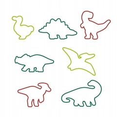 TESCOMA FORMA FOREMKA WYKRAWACZE DO CIASTEK MASY CUKROWEJ DINOZAURY