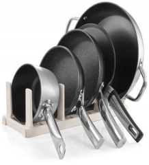 TESCOMA STOJAK ORGANIZER UCHWYT NA PATELNIE GARNKI