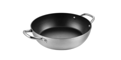 Patelnia głęboka GrandCHEF ? 24 cm, 2 uchwyty