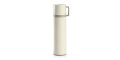 Termos z kubkiem CONSTANT CREAM 1,0 l, nierdzewny