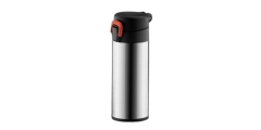 Termos sportowy z zamknięciem CONSTANT 0.5 l, nierdzewny