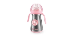 Butelka termiczna PAPU PAPI 200 ml, różowa