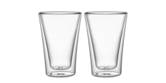 Szklanka z podwójną ścianką myDRINK, 330 ml, 2 szt.