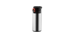 Termos sportowy z zamknięciem CONSTANT 0.3 l, nierdzewny