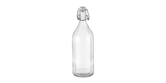 Butelka kwadratowa z klipsem TESCOMA DELLA CASA 1000 ml