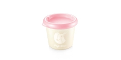 Pojemnik PAPU PAPI 150 ml, 2 szt., różowy