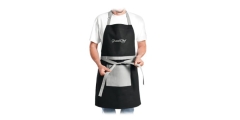 Fartuch kuchenny GrandCHEF, czarny