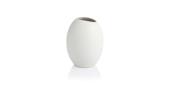 Wazon FANCY HOME Stones 17 cm, biały
