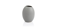 Wazon FANCY HOME Stones 17 cm, szary