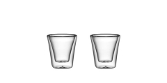 Szklanka z podwójną ścianką myDRINK, 70 ml, 2 szt.