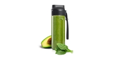 Butelka do smoothie PRESIDENT 0,6 l, antracytowa