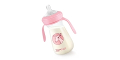 Butelka PAPU PAPI 250 ml, różowa
