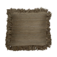 Poduszka Enola Zielona Juta 50x50cm