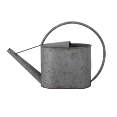 Konewka Ragul Szara Metalowa 38x26x14cm