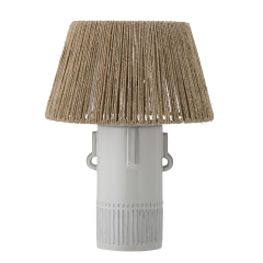 Lampa stołowa Rama Biała Kamionka 40x66cm
