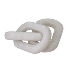 Figurka Adee Deco Biała Marmur 34/13x2x9cm