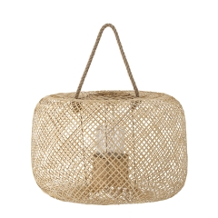 Latarnia Musu ze Szkłem Bamboo 50x32cm